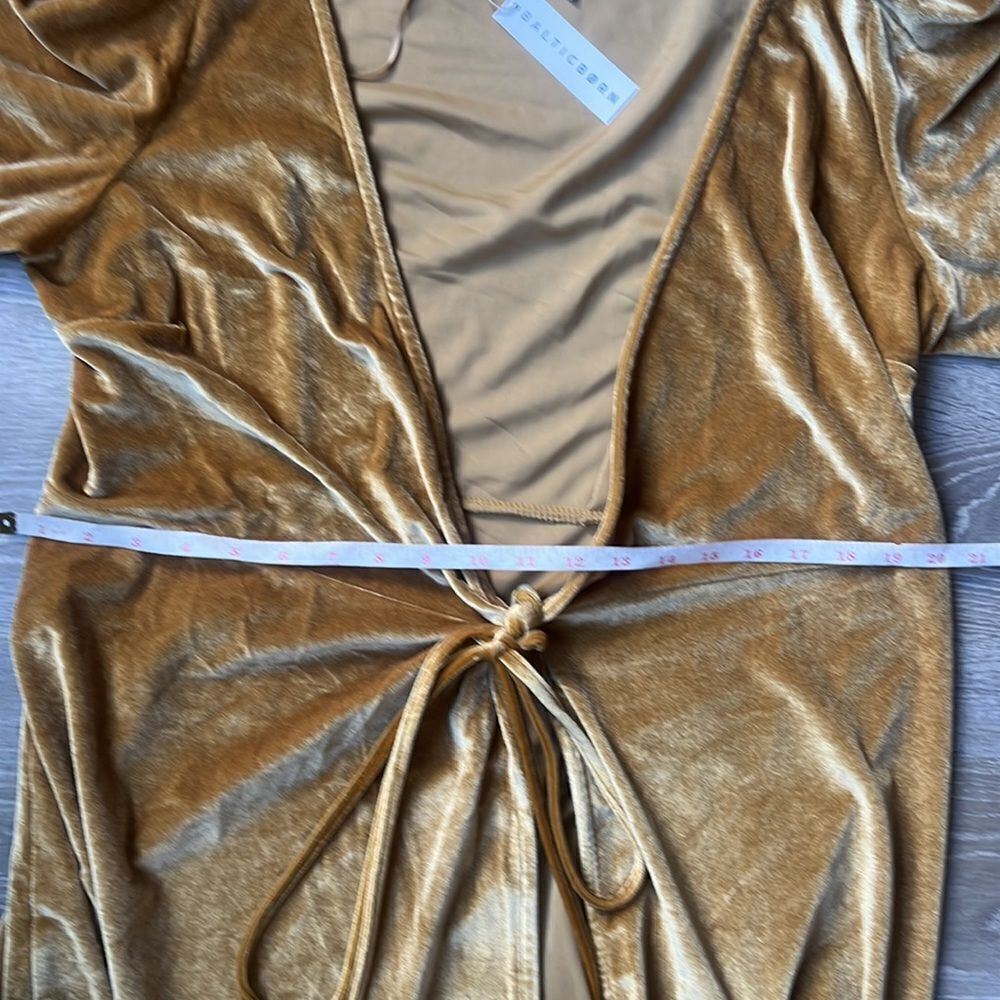 NEW Baltic born Meghan Velvet Wrap Maxi Dress - Picture 12 of 12